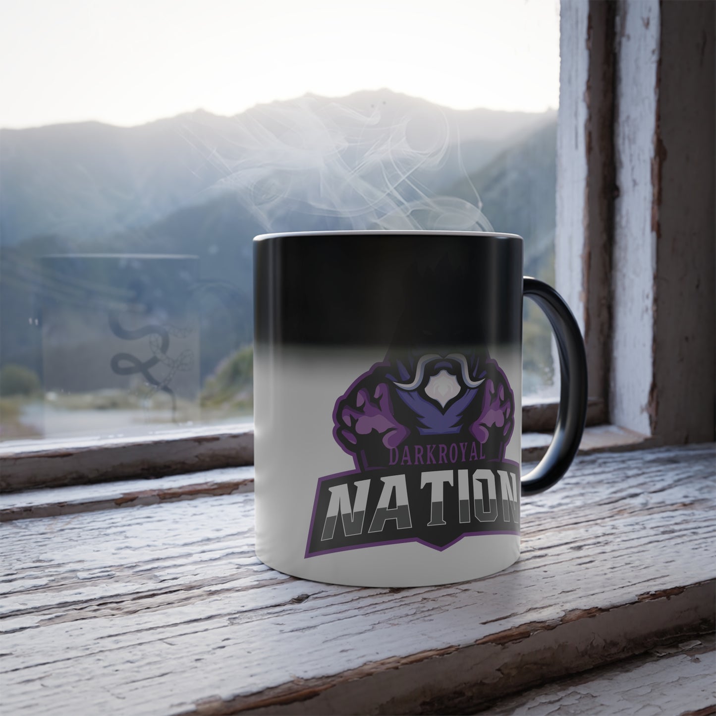 Dark Royal Nation Color Changing Mug