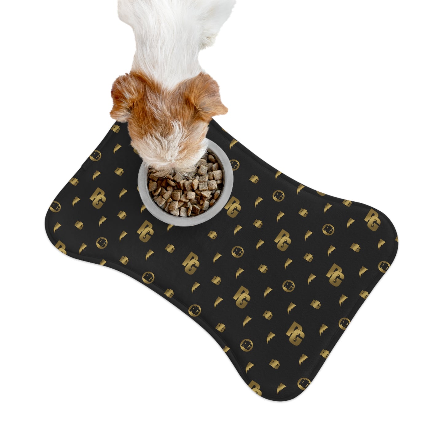 REDGING3R 'Golden Couture' Pet Food Mats