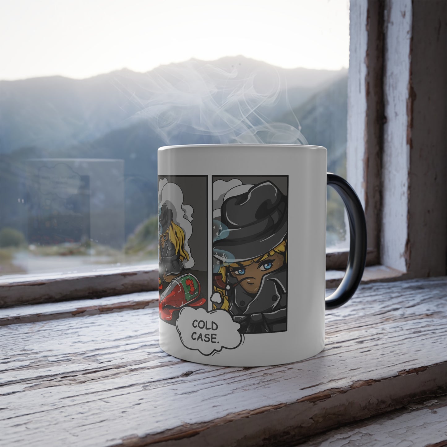 Mrs. Freeze 'Detective Potato' Color Changing Mug