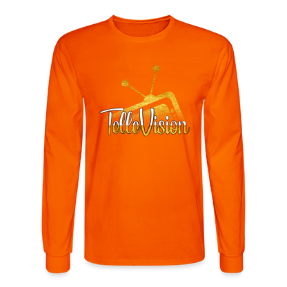 TelleVision Unisex Long Sleeve T-Shirt - orange