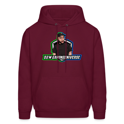 D2M Unisex Hoodie - burgundy