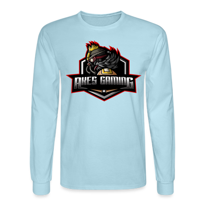 Adult Akes Gaming Long Sleeve T-Shirt - powder blue