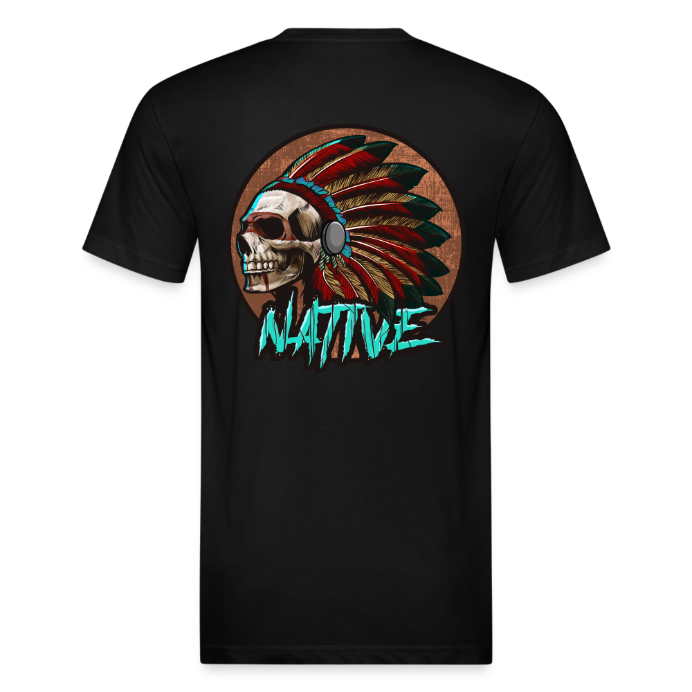 Native Fitted T-Shirt - black