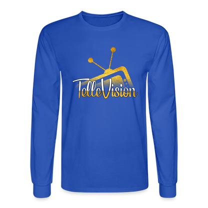 TelleVision Unisex Long Sleeve T-Shirt - royal blue