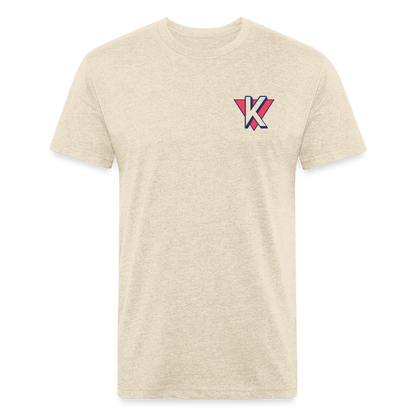 Killahh Fitted T-Shirt - heather cream