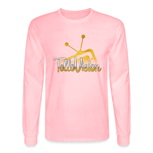 TelleVision Unisex Long Sleeve T-Shirt - pink