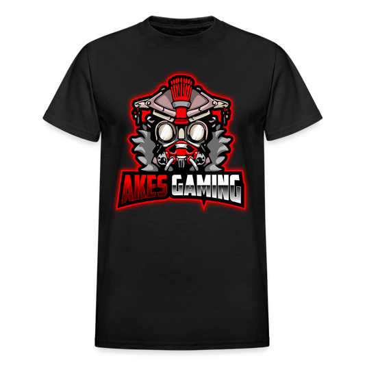 Adult Akes Gaming Logo T-Shirt - black