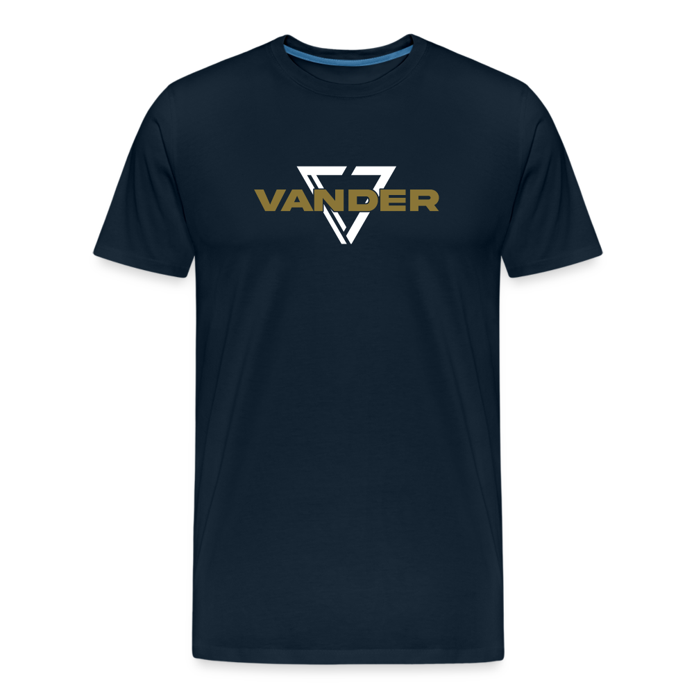 Vander Unisex Organic T-Shirt - deep navy