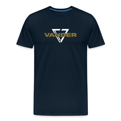 Vander Unisex Organic T-Shirt - deep navy