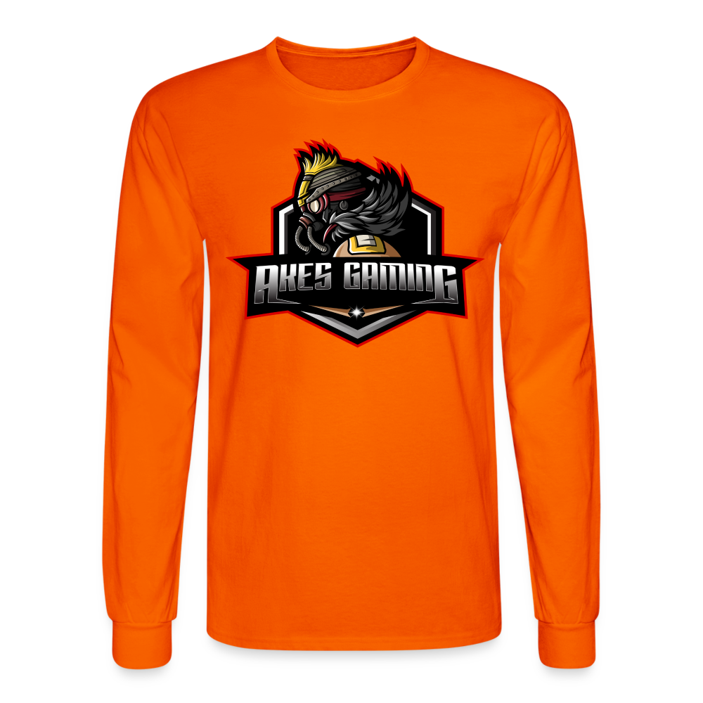 Adult Akes Gaming Long Sleeve T-Shirt - orange