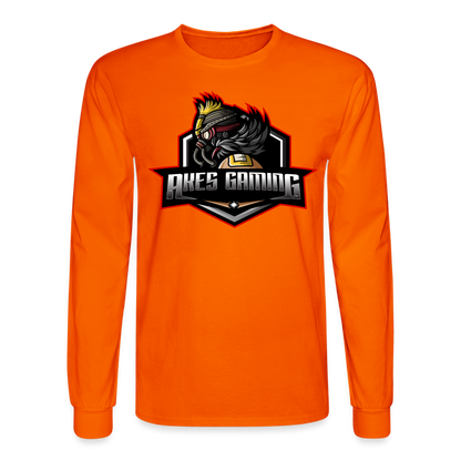 Adult Akes Gaming Long Sleeve T-Shirt - orange