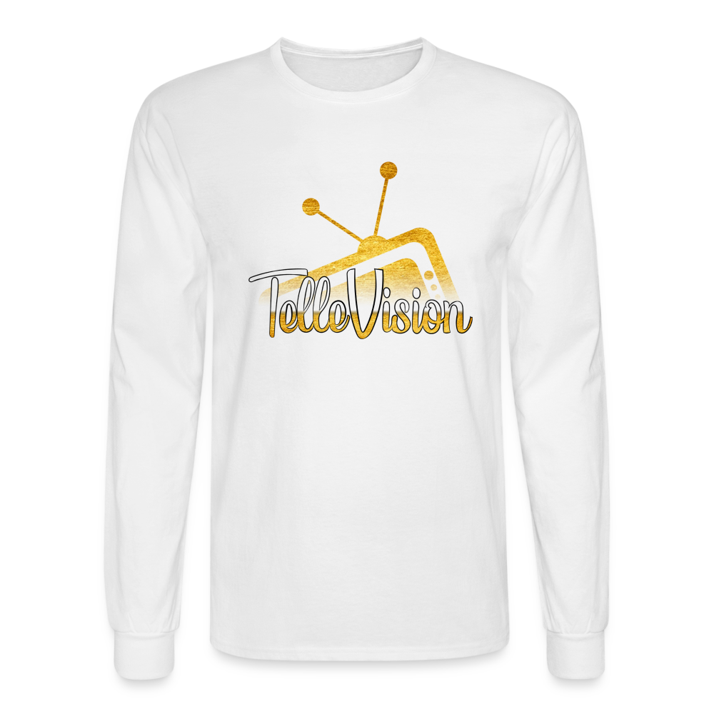 TelleVision Unisex Long Sleeve T-Shirt - white