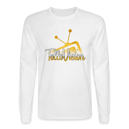 TelleVision Unisex Long Sleeve T-Shirt - white