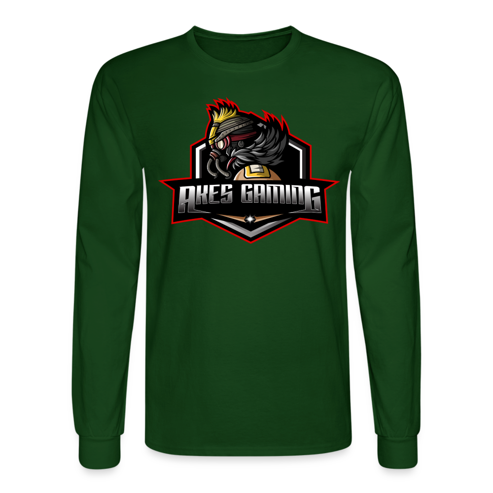 Adult Akes Gaming Long Sleeve T-Shirt - forest green