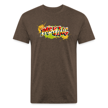 Dab King Unisex Fitted T-Shirt - heather espresso