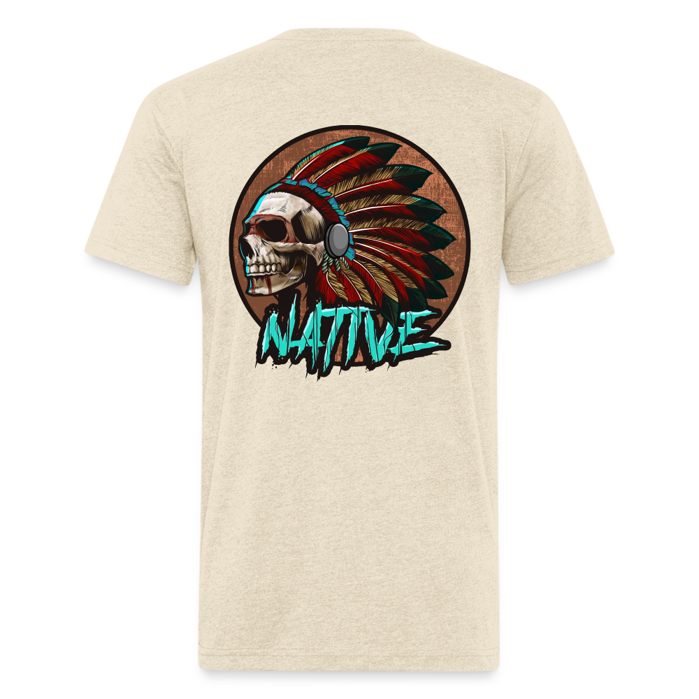 Native Fitted T-Shirt - heather cream