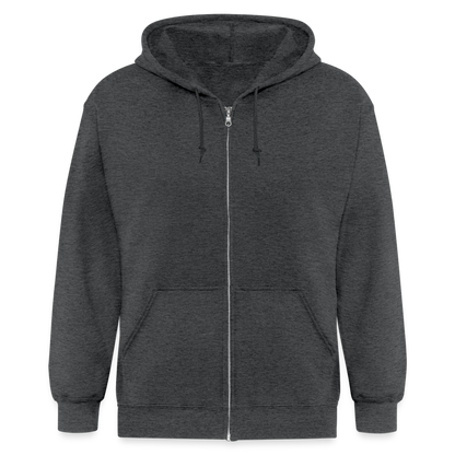 Akes Adult Zip Hoodie - deep heather