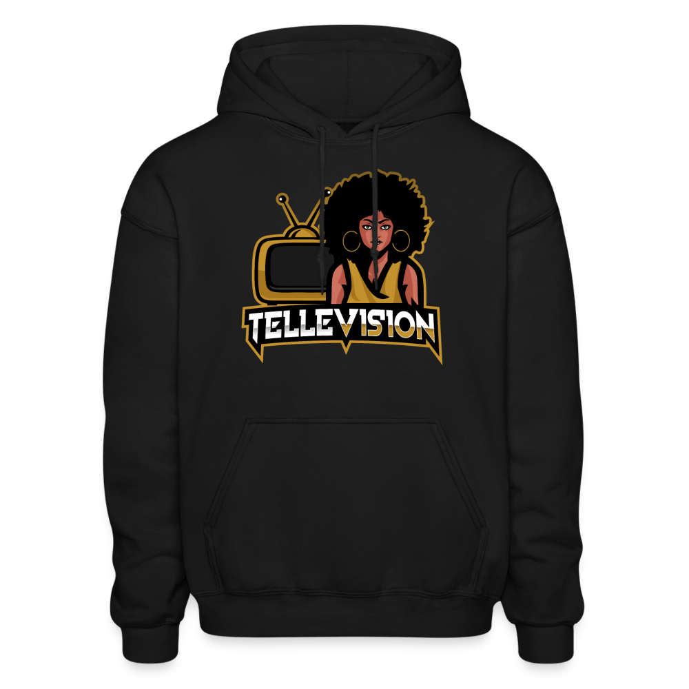 Telle Unisex Hoodie - black