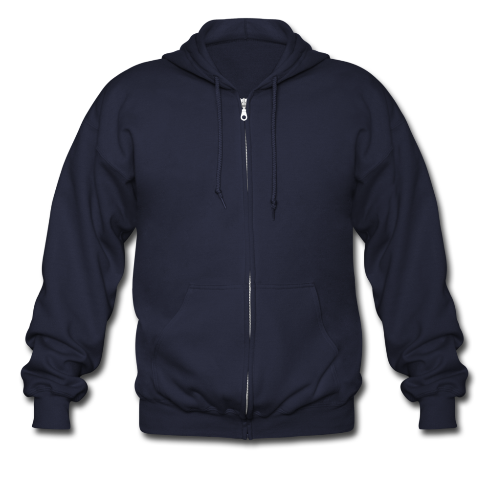 Akes Adult Zip Hoodie - navy