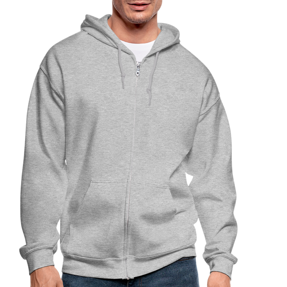 Adult Akes Gaming New Logo Full-Zip Hoodie - heather gray