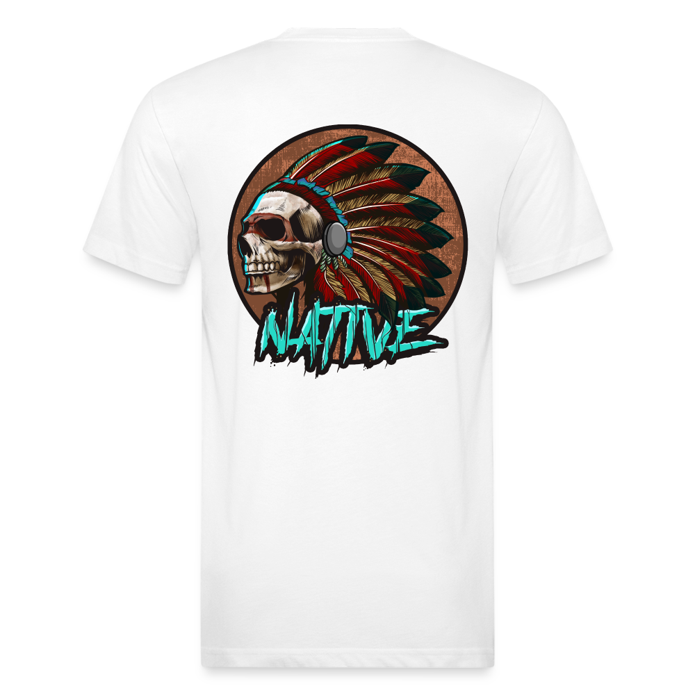 Native Fitted T-Shirt - white