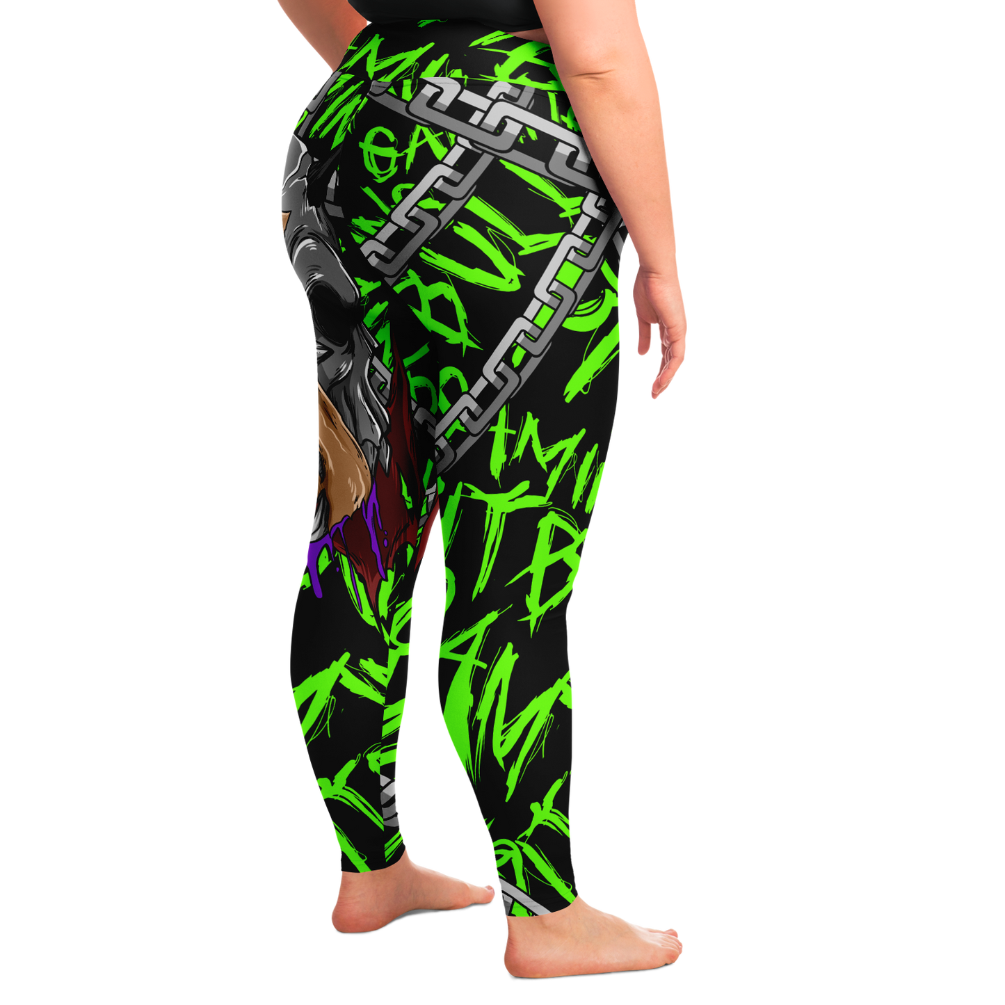 Women's Pitbull Gaming Plus Size Leggings