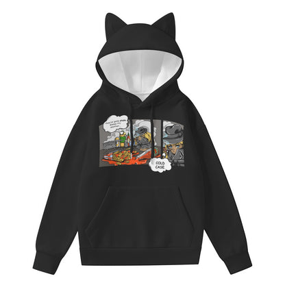 Women's Mrs. Freeze 'Detective Potato' Hoodie with Ears