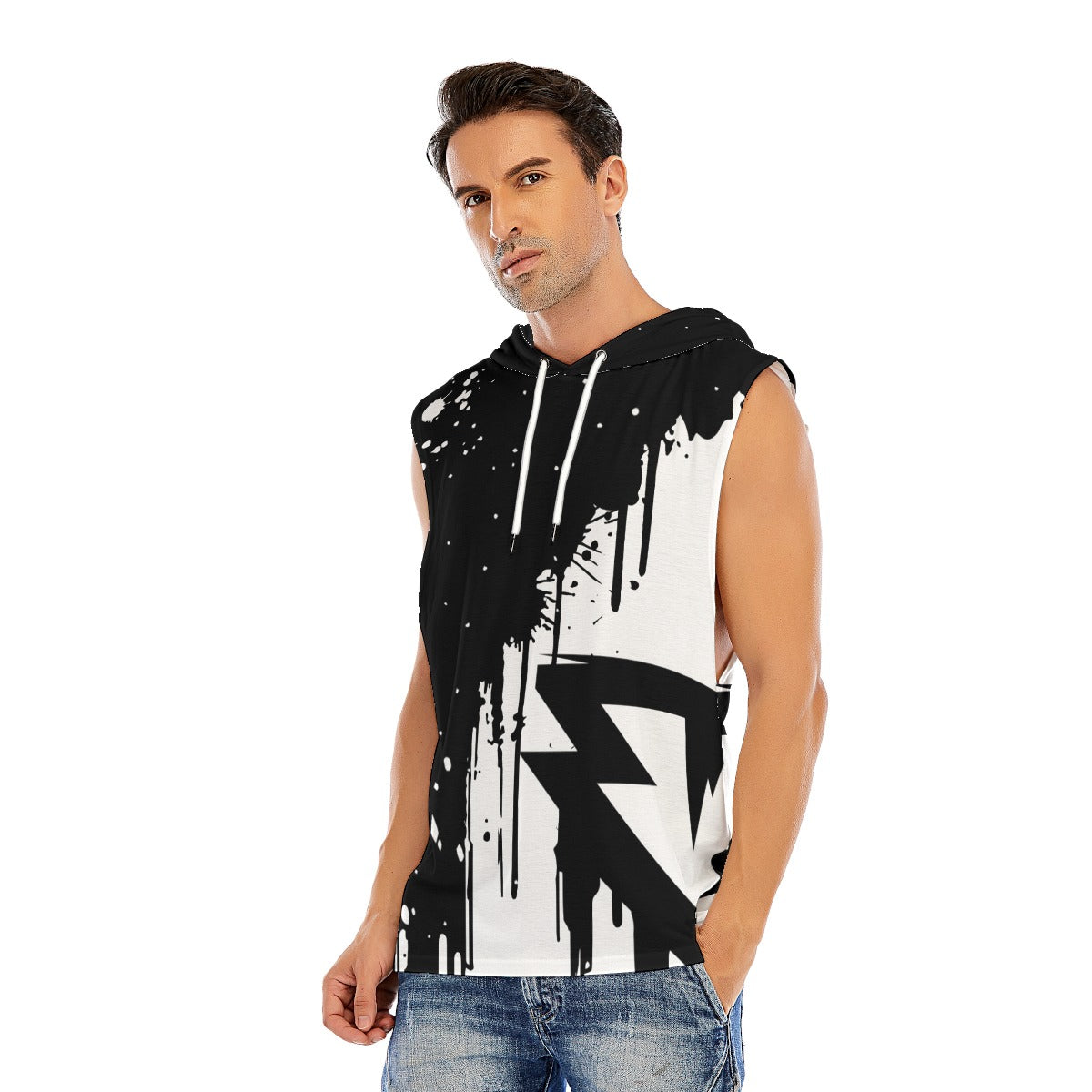 Men’s RickyShredz 'That New Drip' Sleeveless Hoodie