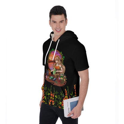 Men's Lady Nostia 'Alchemy' Hooded T-shirt