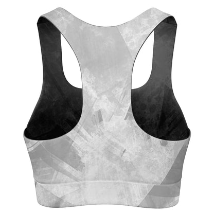 Women's All Over Print Padded Sports Bra