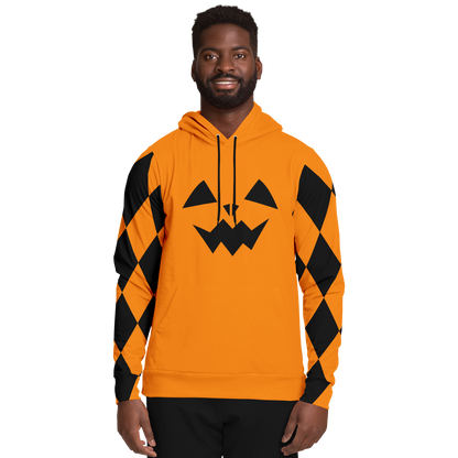 Adult Jack O Lantern Hoodie - Black