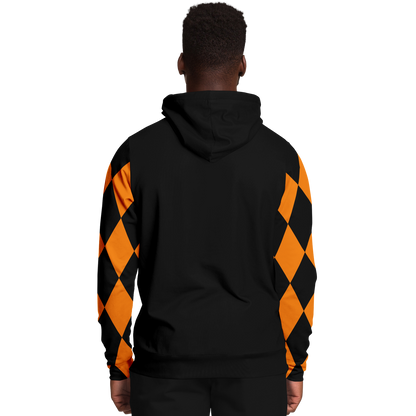 Adult Jack O Lantern Hoodie - Black