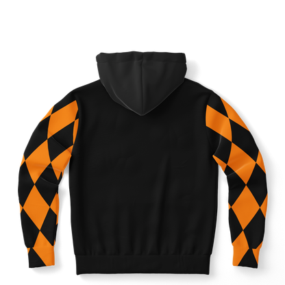 Adult Jack O Lantern Hoodie - Black