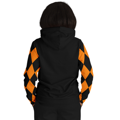 Adult Jack O Lantern Hoodie - Black