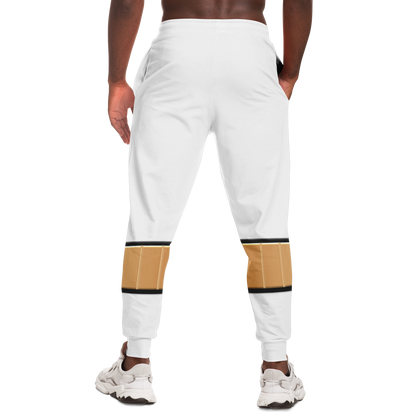 Adult MMPR 'White Ranger' Fashion Joggers