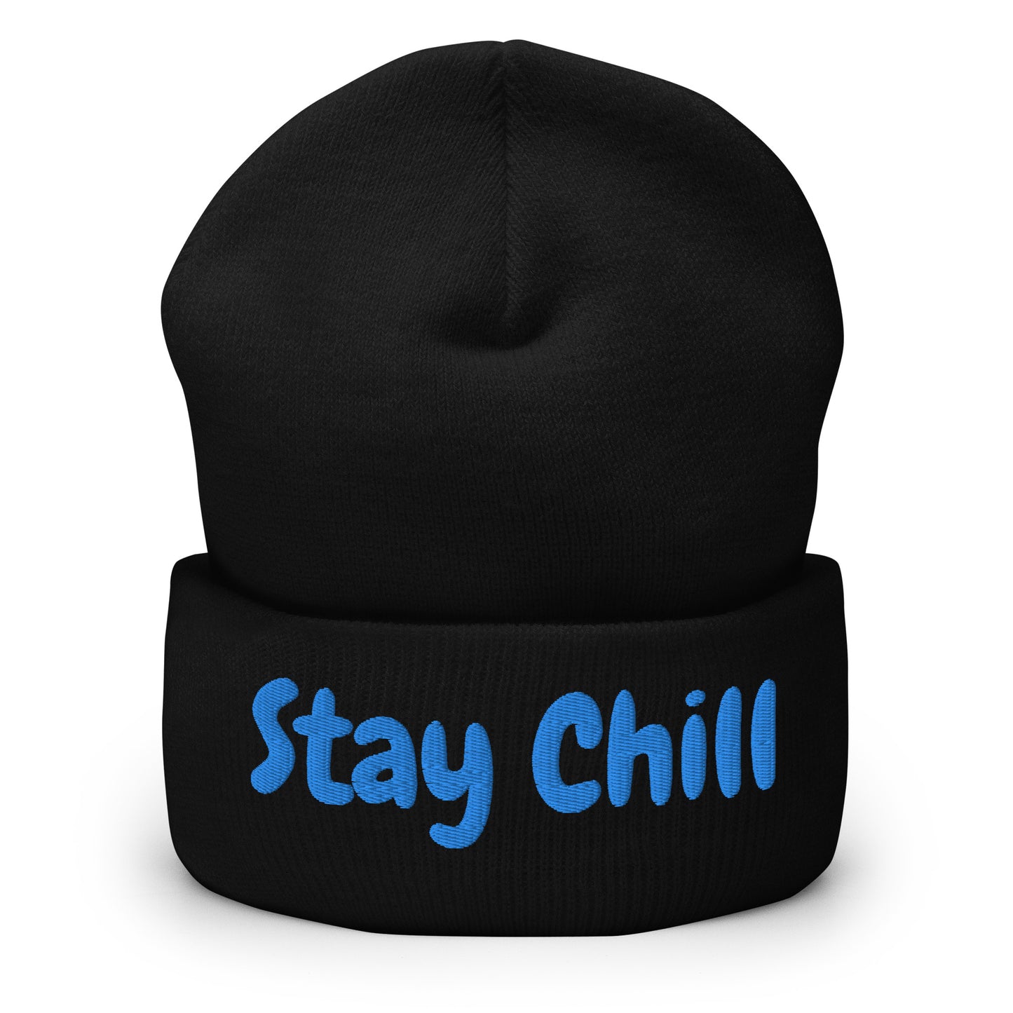 Mrs. Freeze 'Stay Chill' Cuffed Beanie