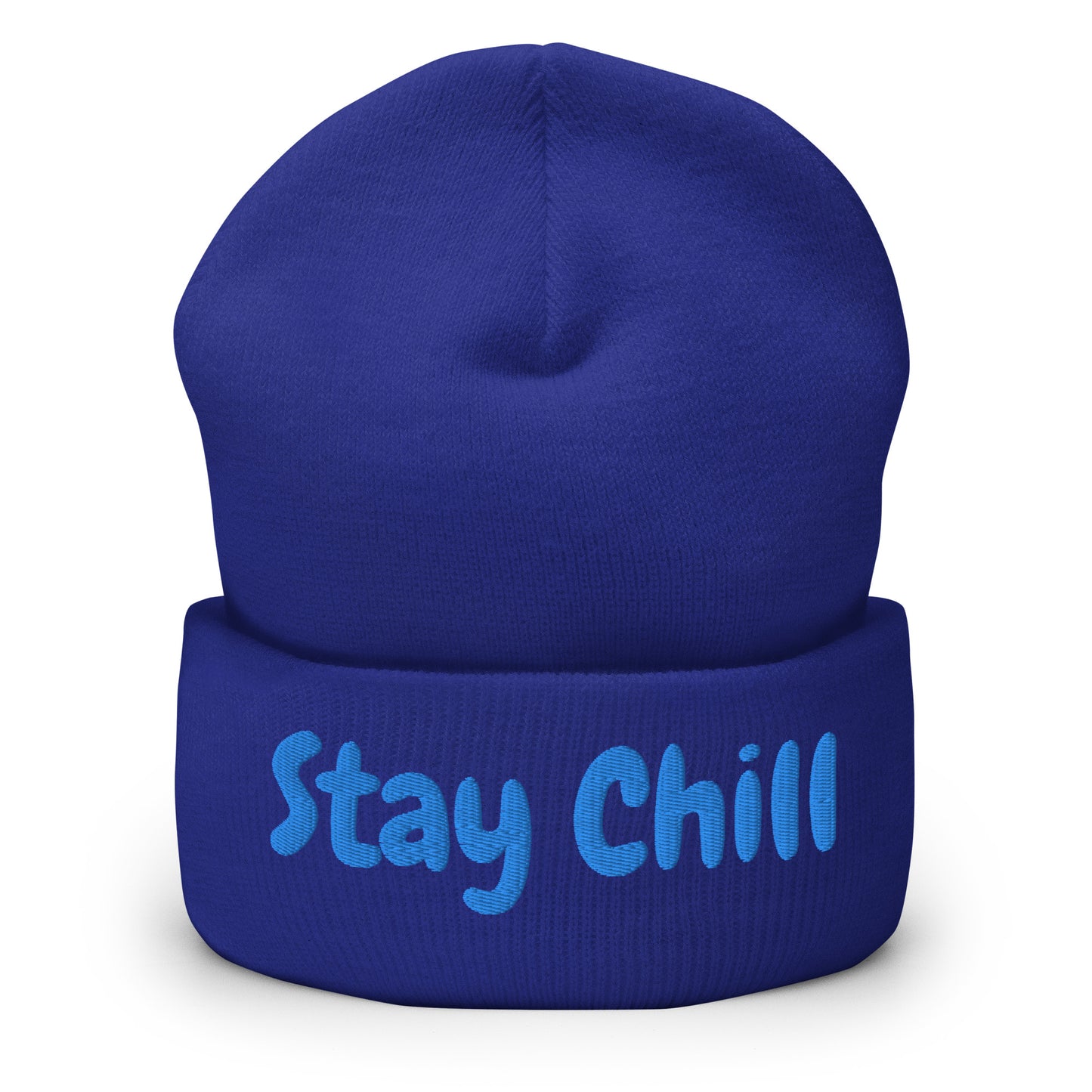 Mrs. Freeze 'Stay Chill' Cuffed Beanie