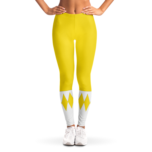 Women's GU 'Yellow Ranger' Leggings