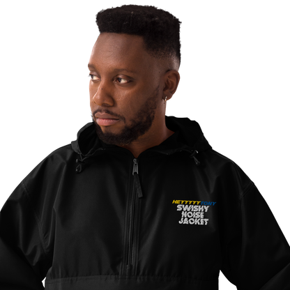 Adult HeyyyyTony Embroidered Champion Packable Jacket