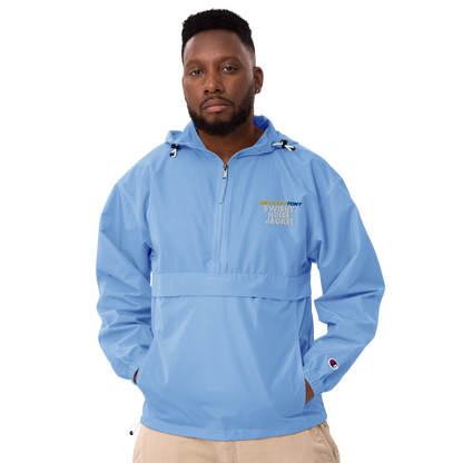 Adult HeyyyyTony Embroidered Champion Packable Jacket