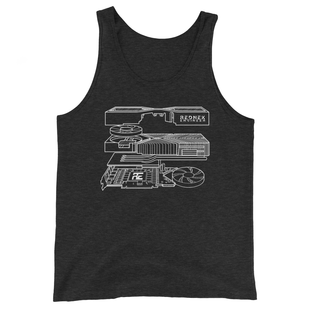 Men's RE 'Blueprint' Staple Tank Top