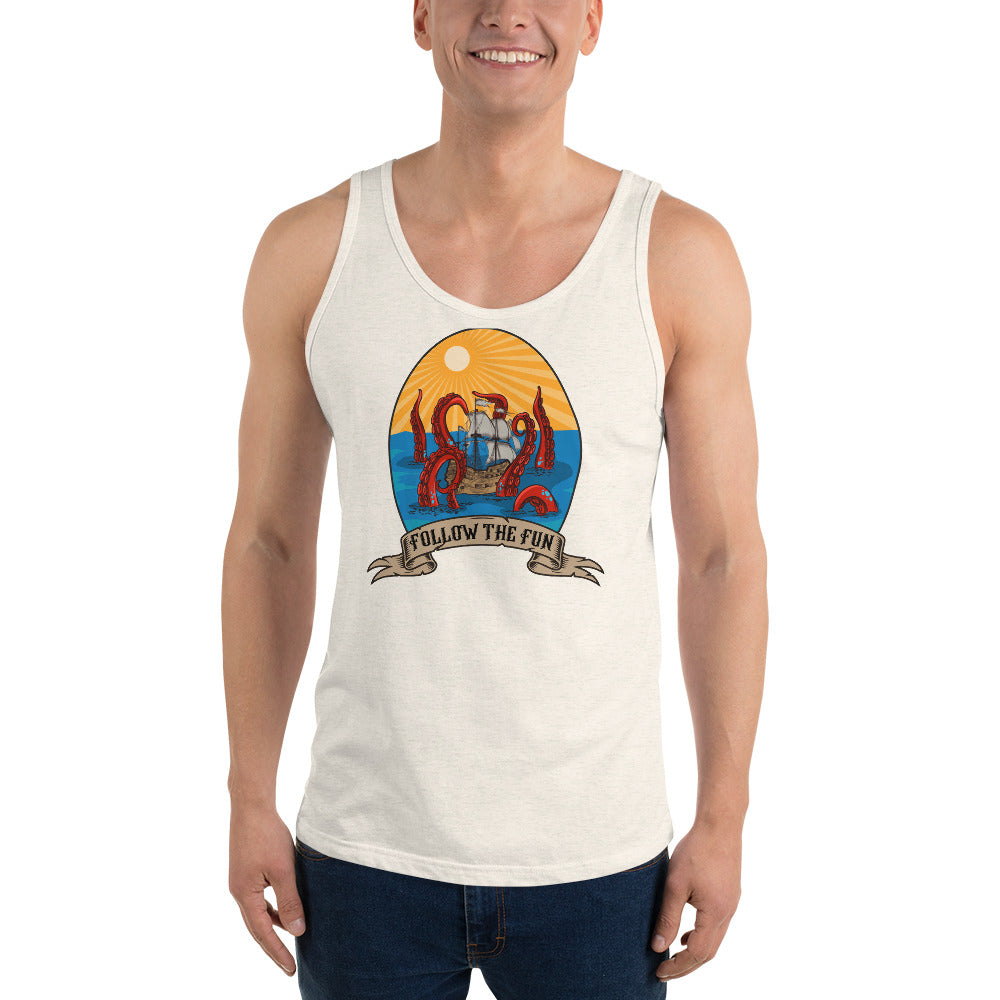 Men's Reid Likes Games 'Follow the Fun' Tank Top