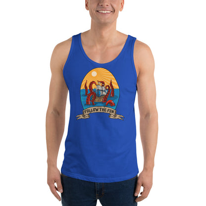 Men's Reid Likes Games 'Follow the Fun' Tank Top