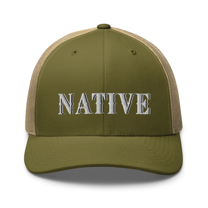 Native Retro Trucker Hat