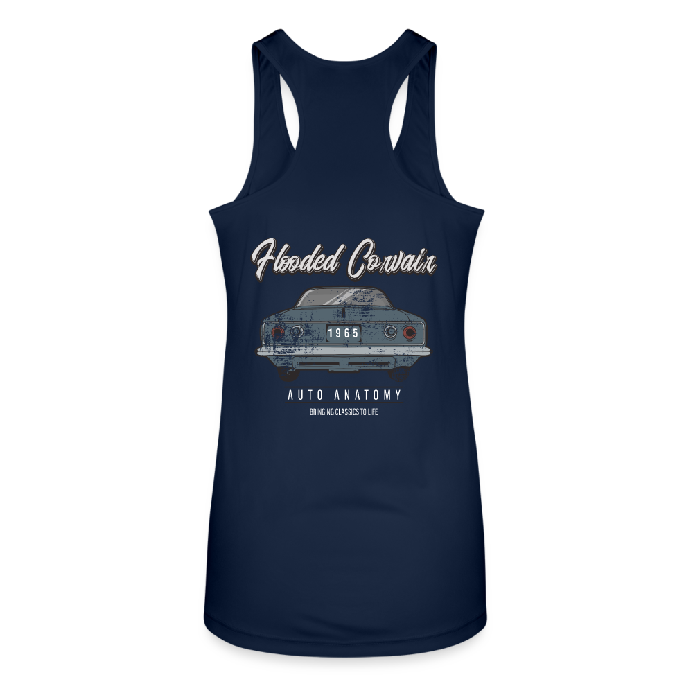 Women’s Auto Anatomy 'Bringing Classics to Life' Racerback Tank Top - navy