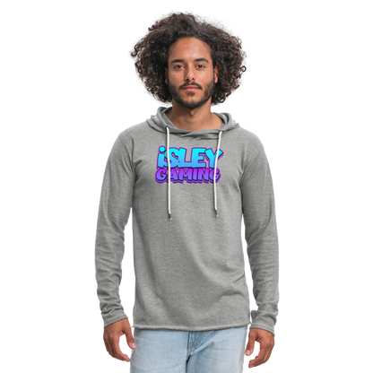 Adult iSLEYGaming Lightweight Terry Hoodie - heather gray