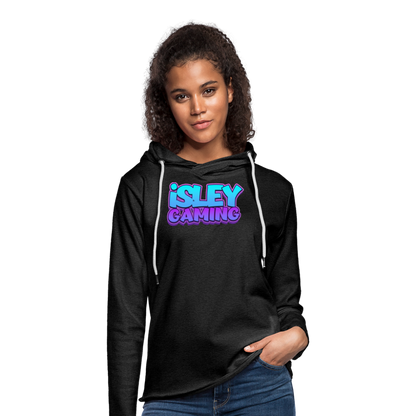 Adult iSLEYGaming Lightweight Terry Hoodie - charcoal grey