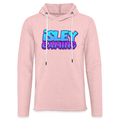 Adult iSLEYGaming Lightweight Terry Hoodie - cream heather pink