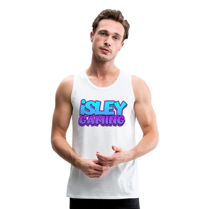 Men’s iSLEYGaming Premium Tank - white