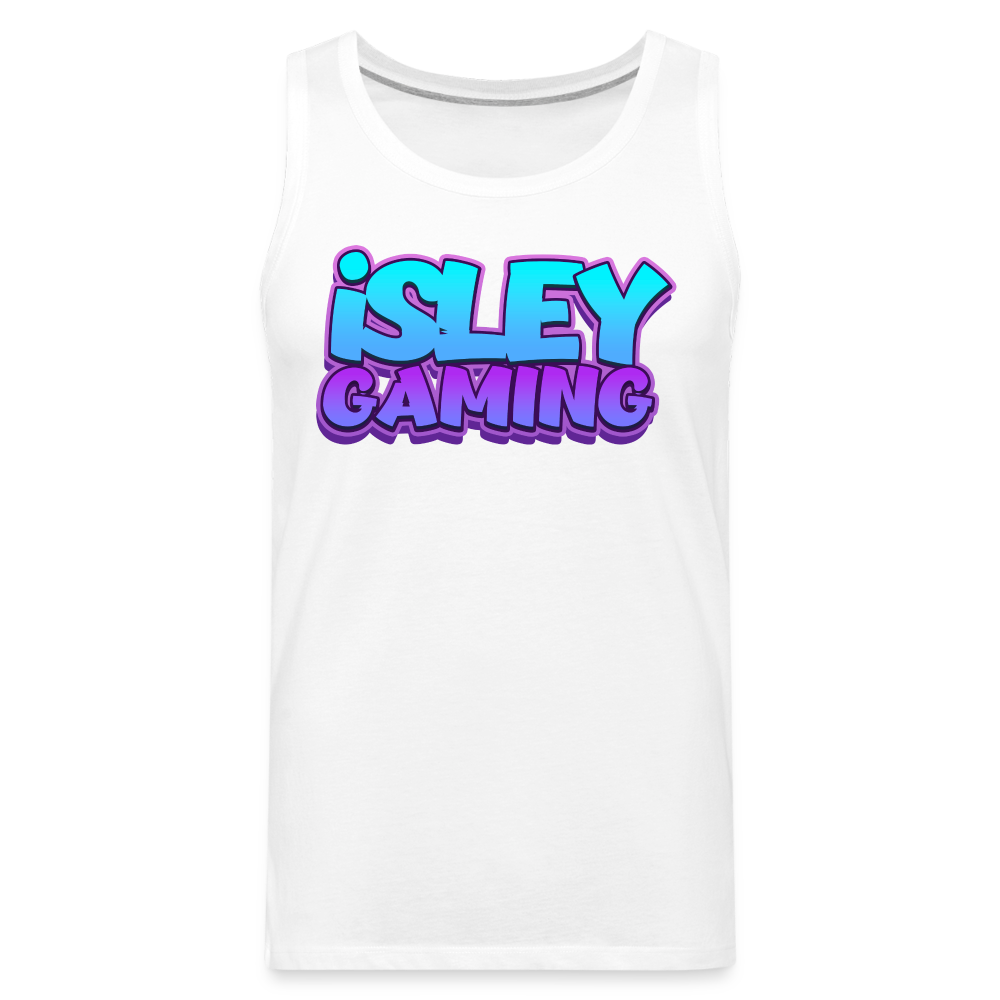 Men’s iSLEYGaming Premium Tank - white